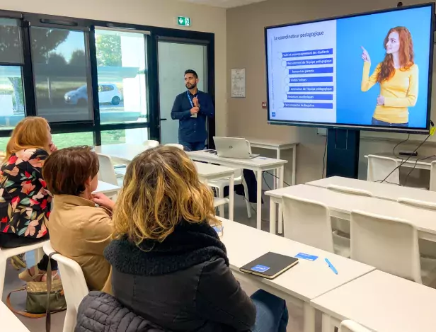 rencontre-tuteurs-AFTEC-Laval-école-de-commerce-BTS-alternance